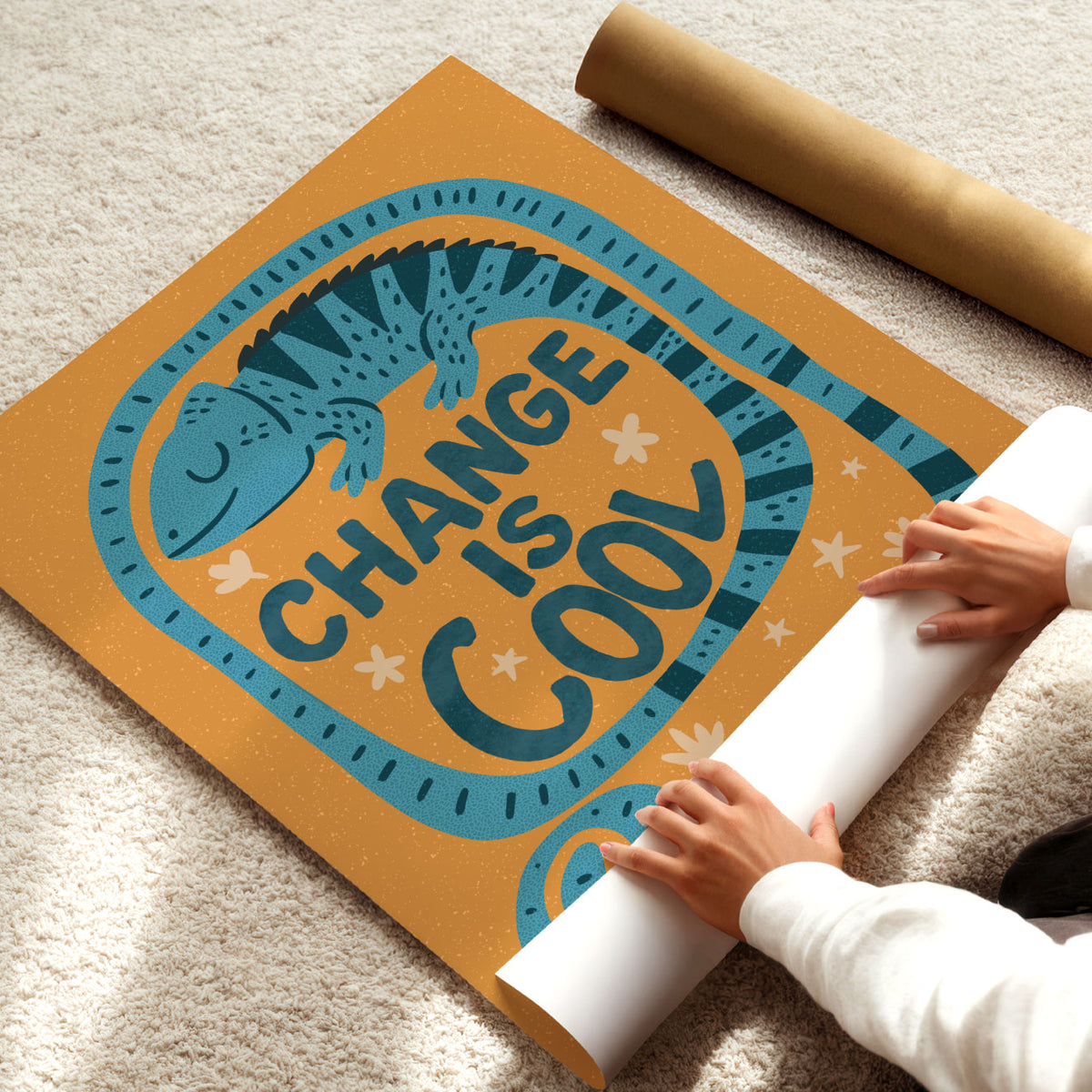 Change Is Cool Poster
