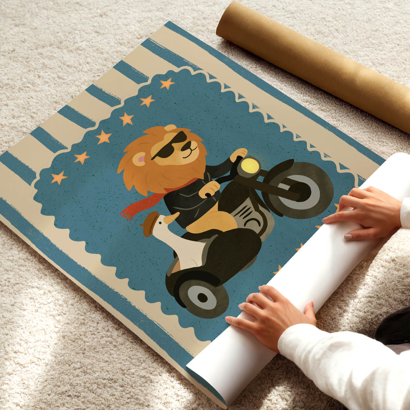 Lion Sidecar Poster