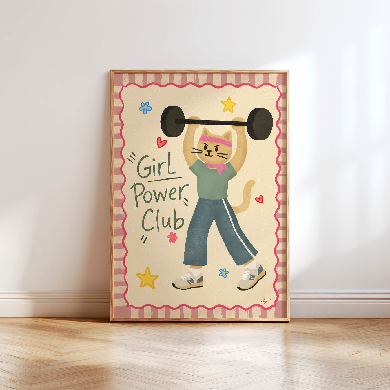 Girl Power Club Poster