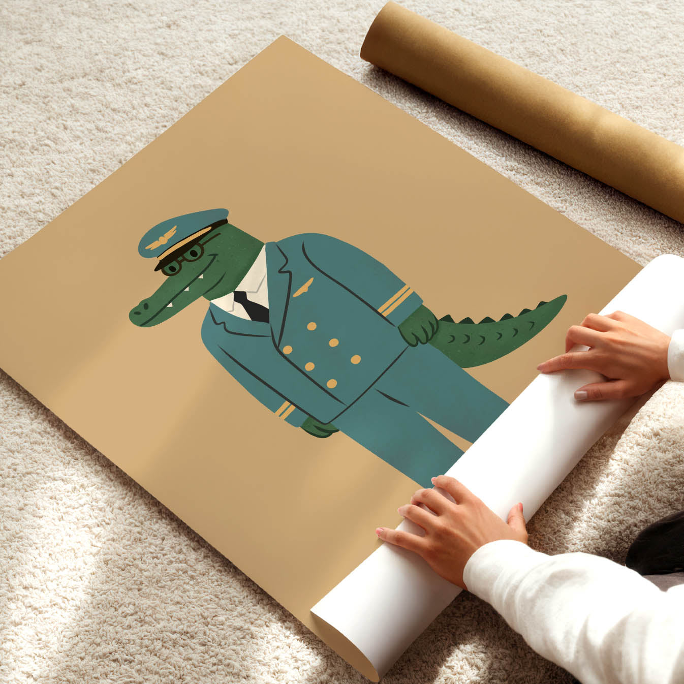 Captain Croc Plakat