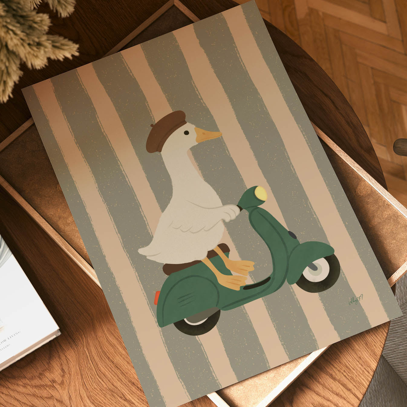 Pariser Gänseplakat