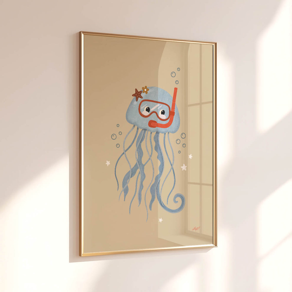 Snorkel Jelly Poster