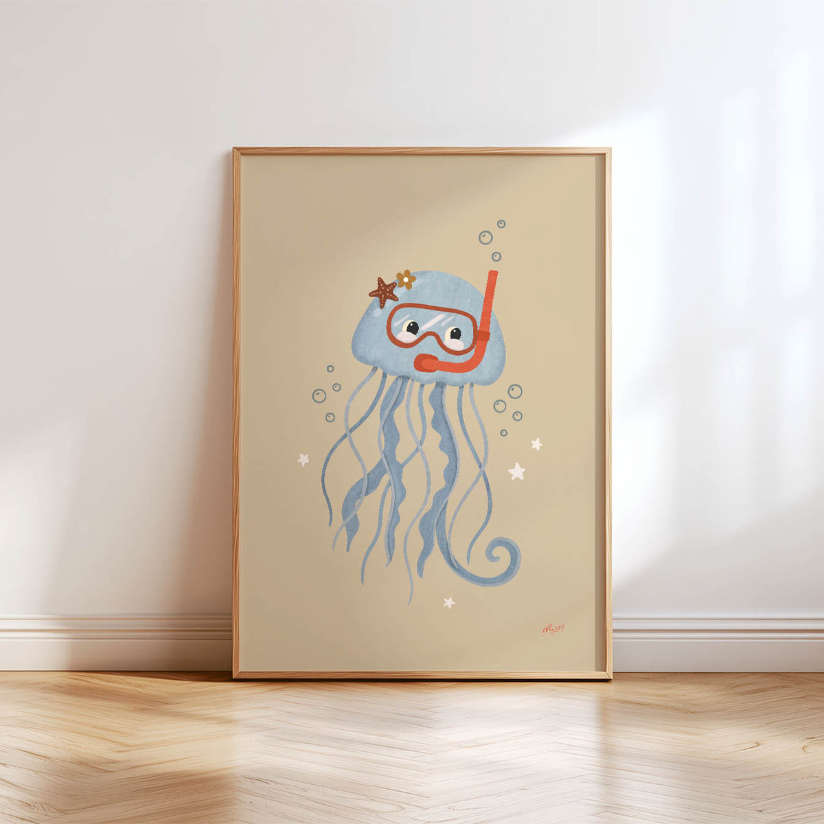 Snorkel Jelly Poster