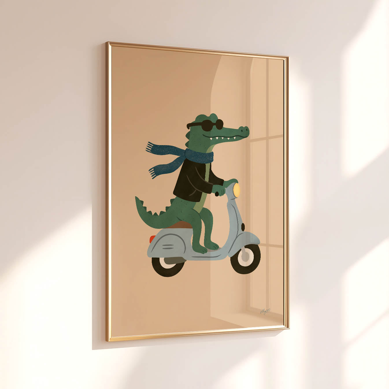 Cool Croc Cruiser-Poster