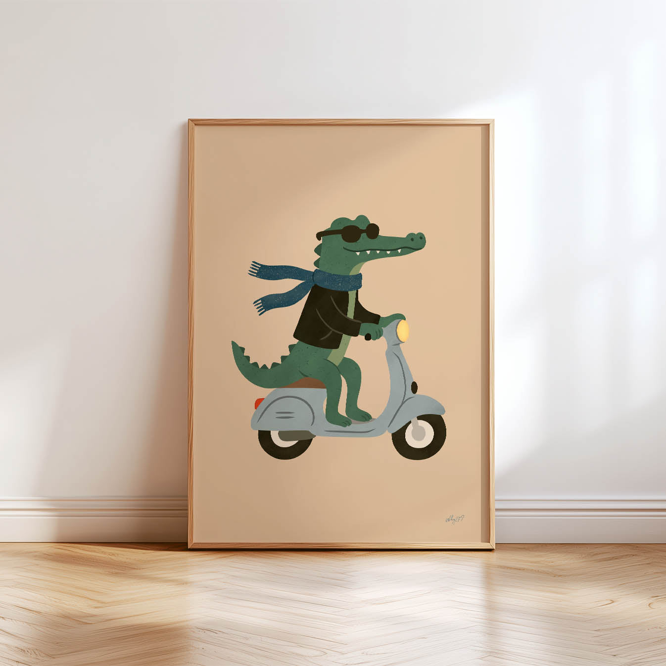 Cool Croc Cruiser Poster