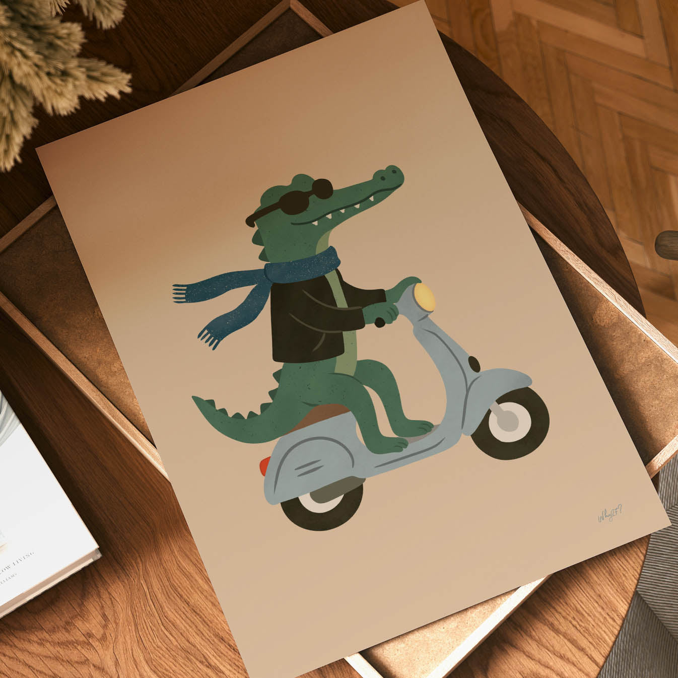 Cool Croc Cruiser Poster