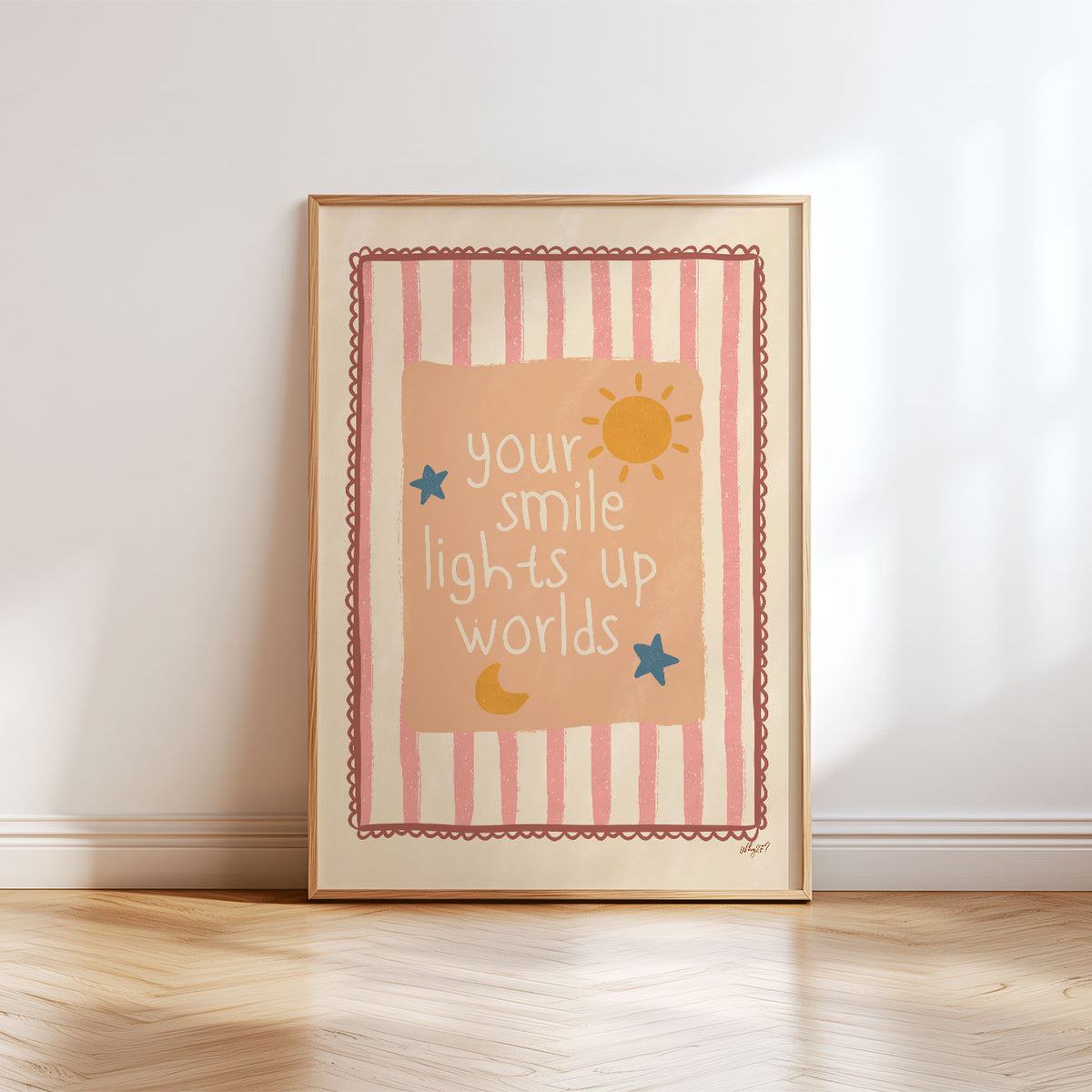 Smile Up Poster