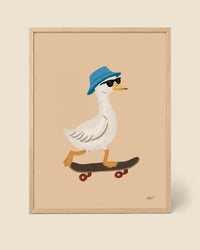 Póster Ganso Skater