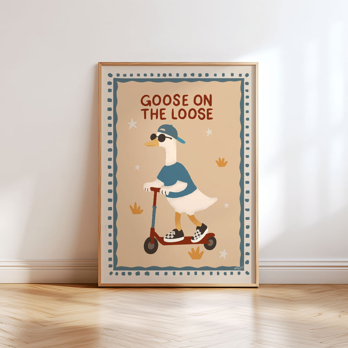 Goose on the Loose Poster