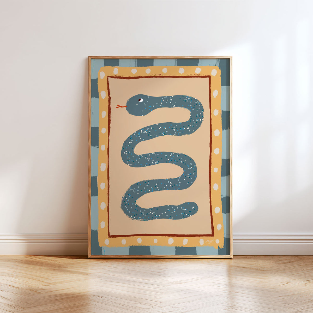 Wandering Snake Poster