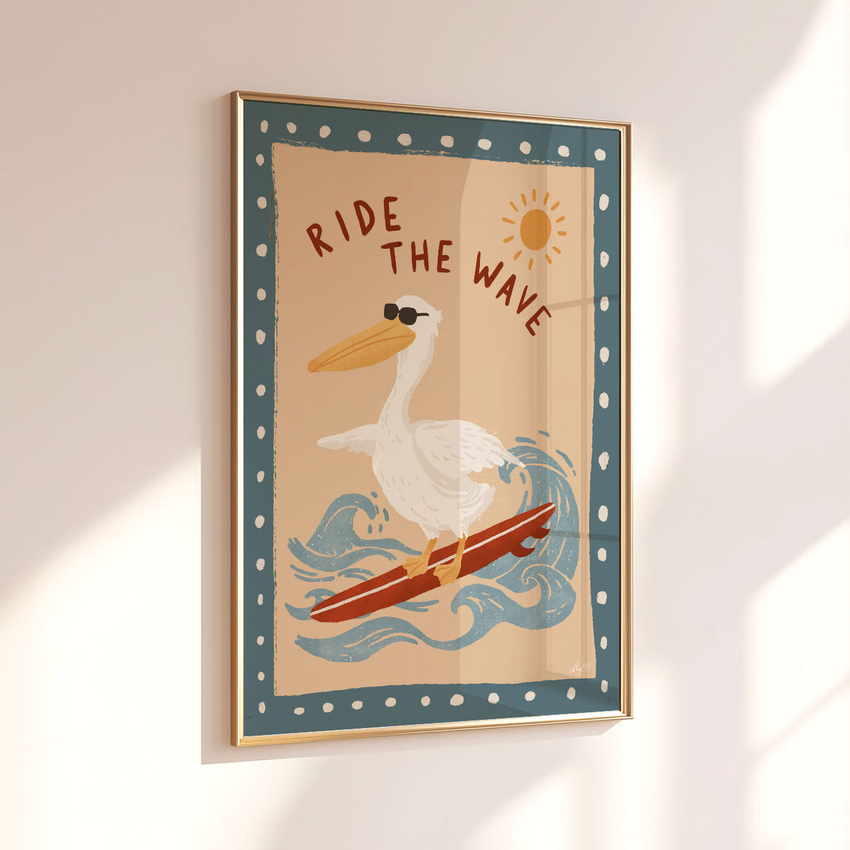 Ride the Wave Poster