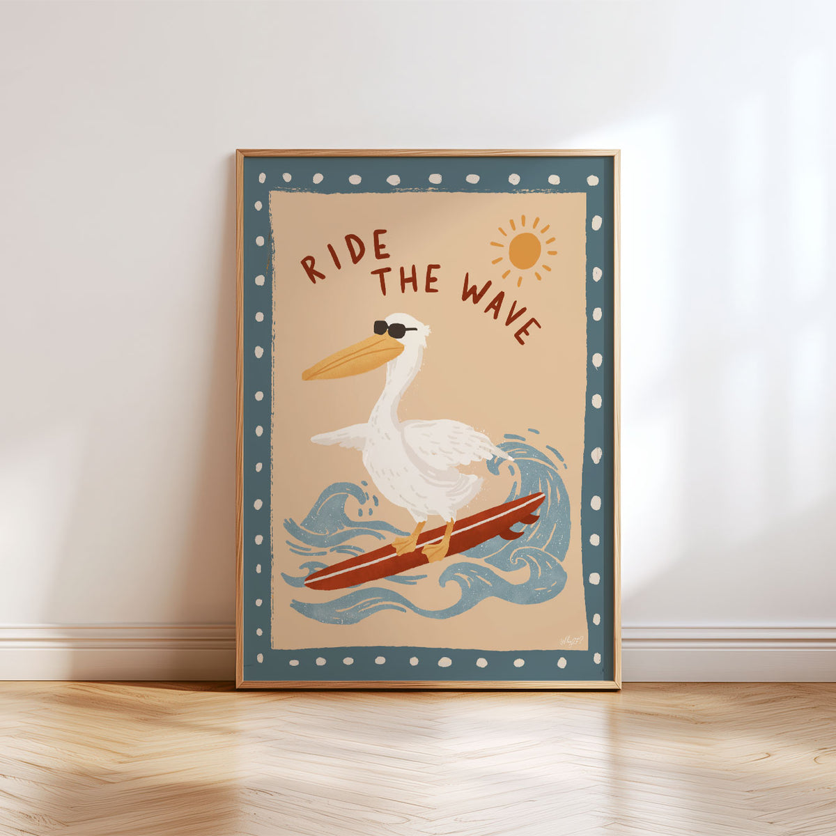 Ride the Wave Poster