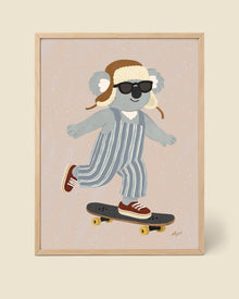 Skater-Koala Poster