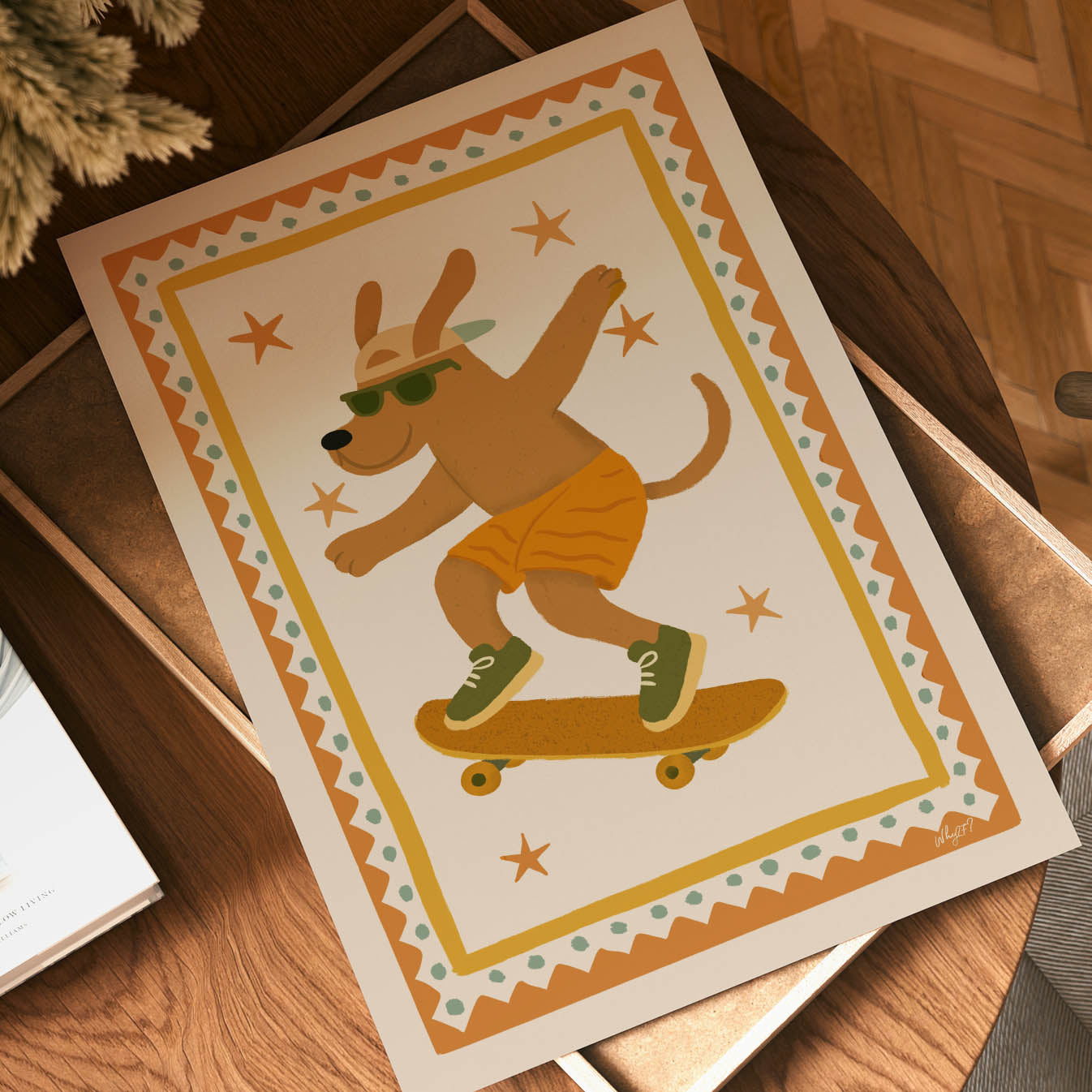 Sky Rider Dog Poster