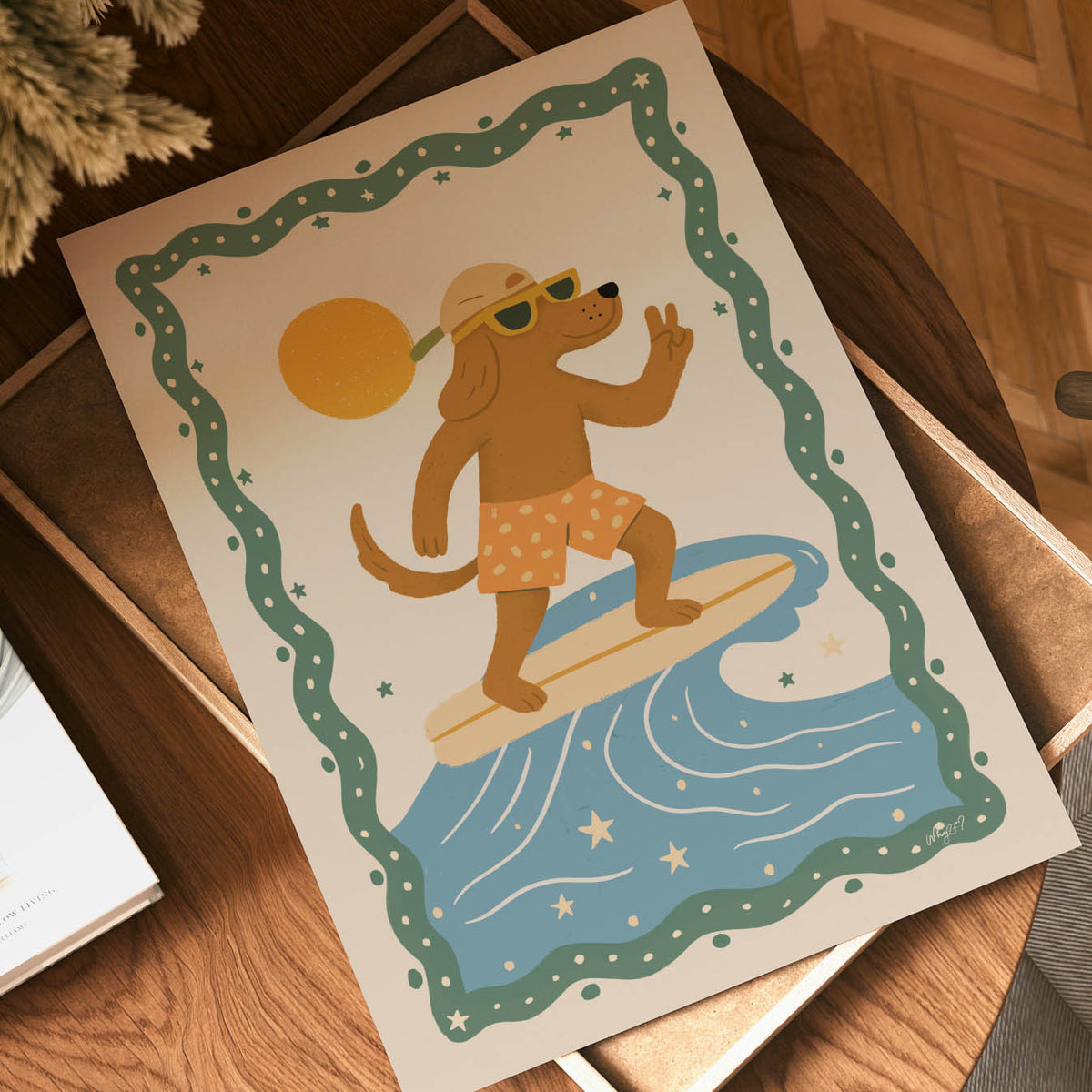 Catch the Waves Poster