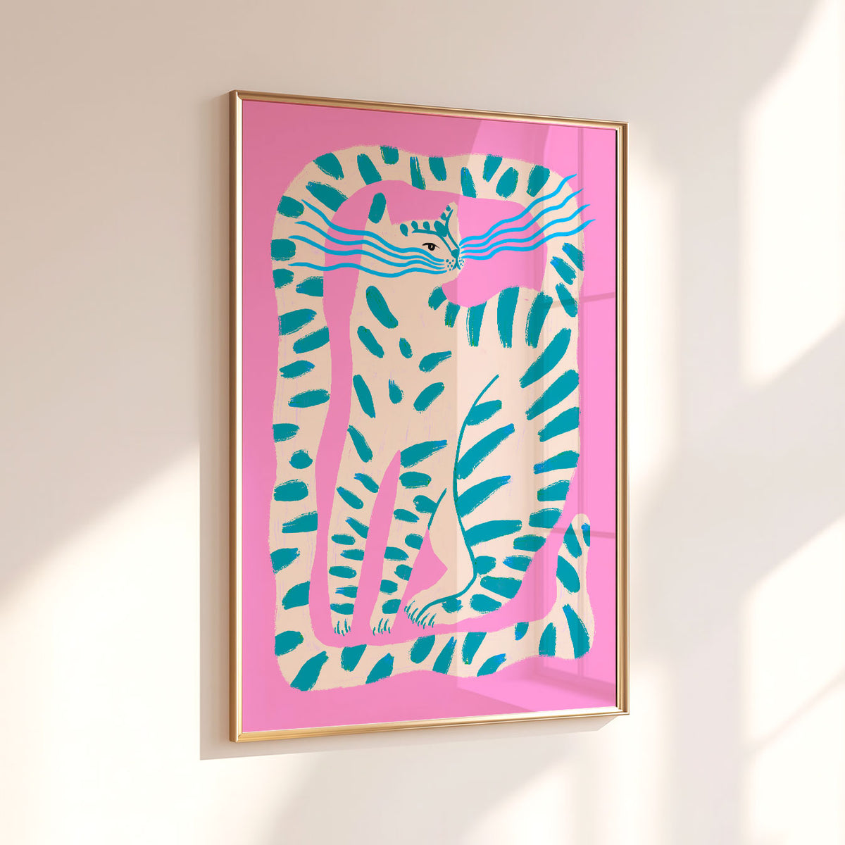 Long Tail Cat Poster