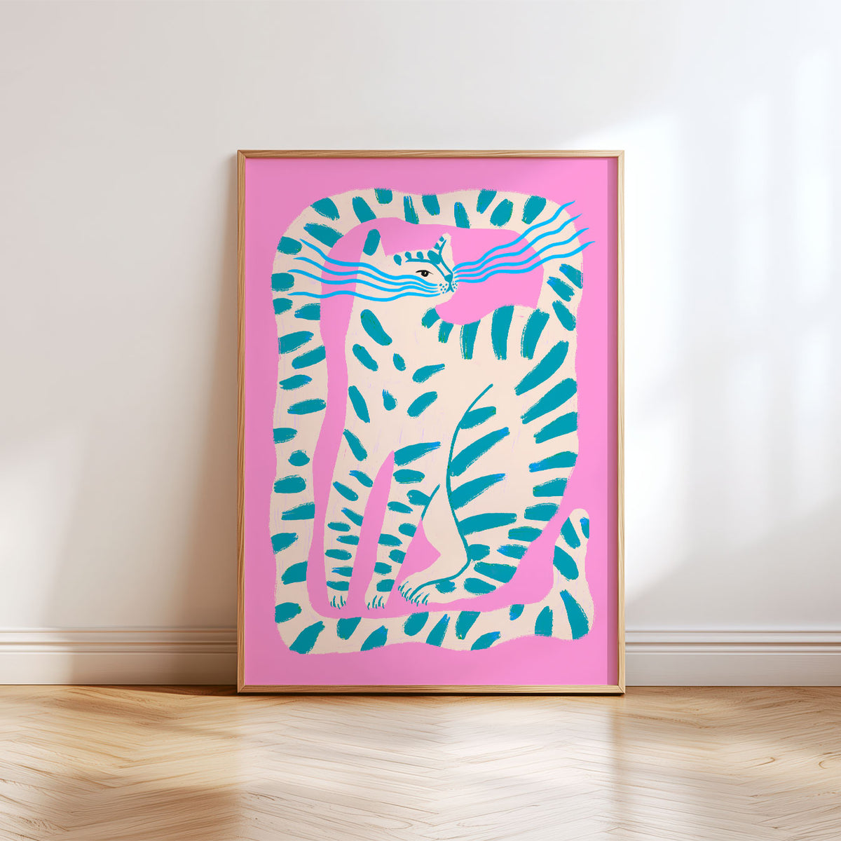 Long Tail Cat Poster