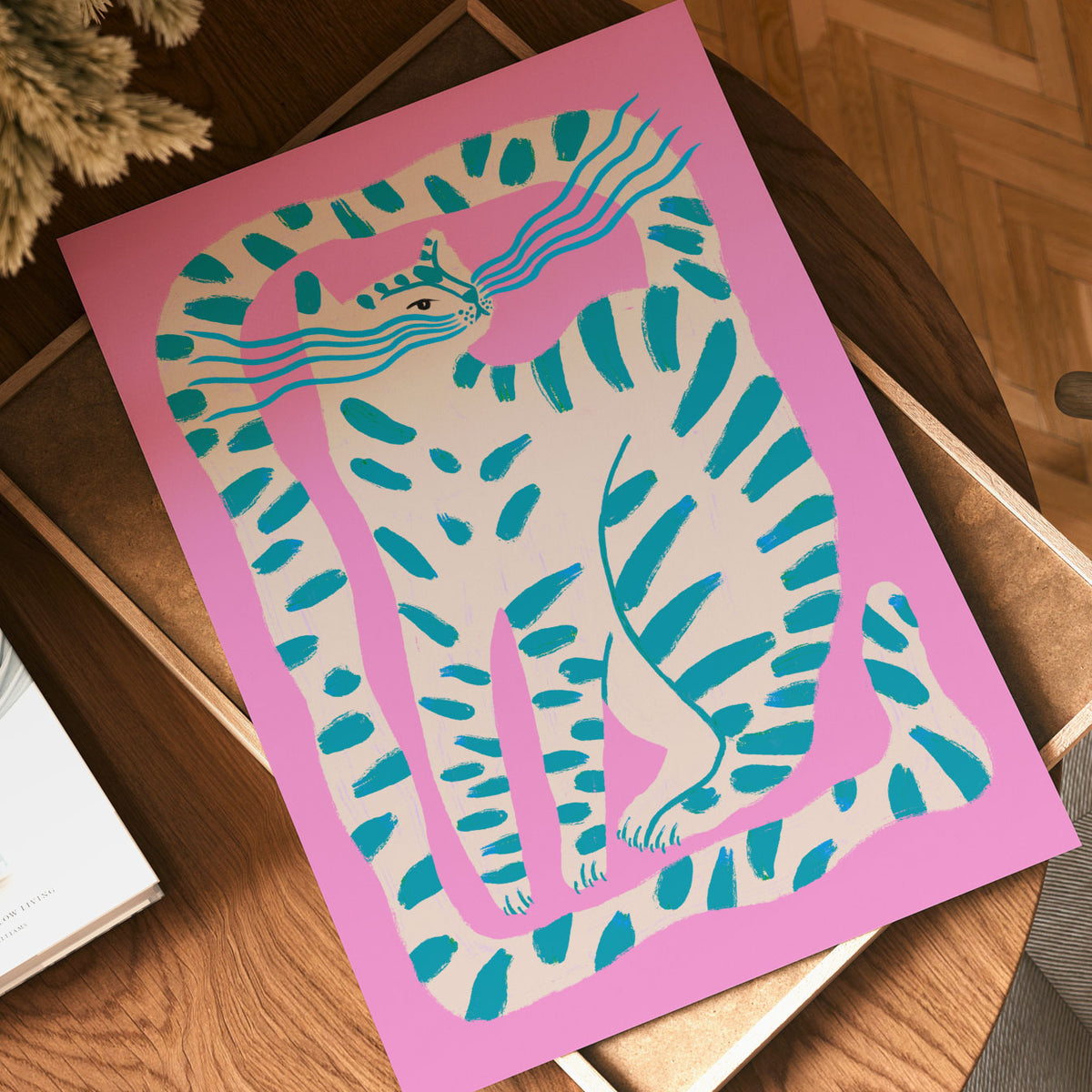 Long Tail Cat Poster