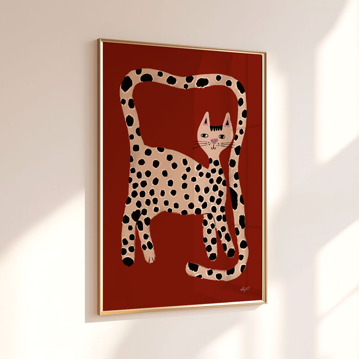 Leopard Cat Poster