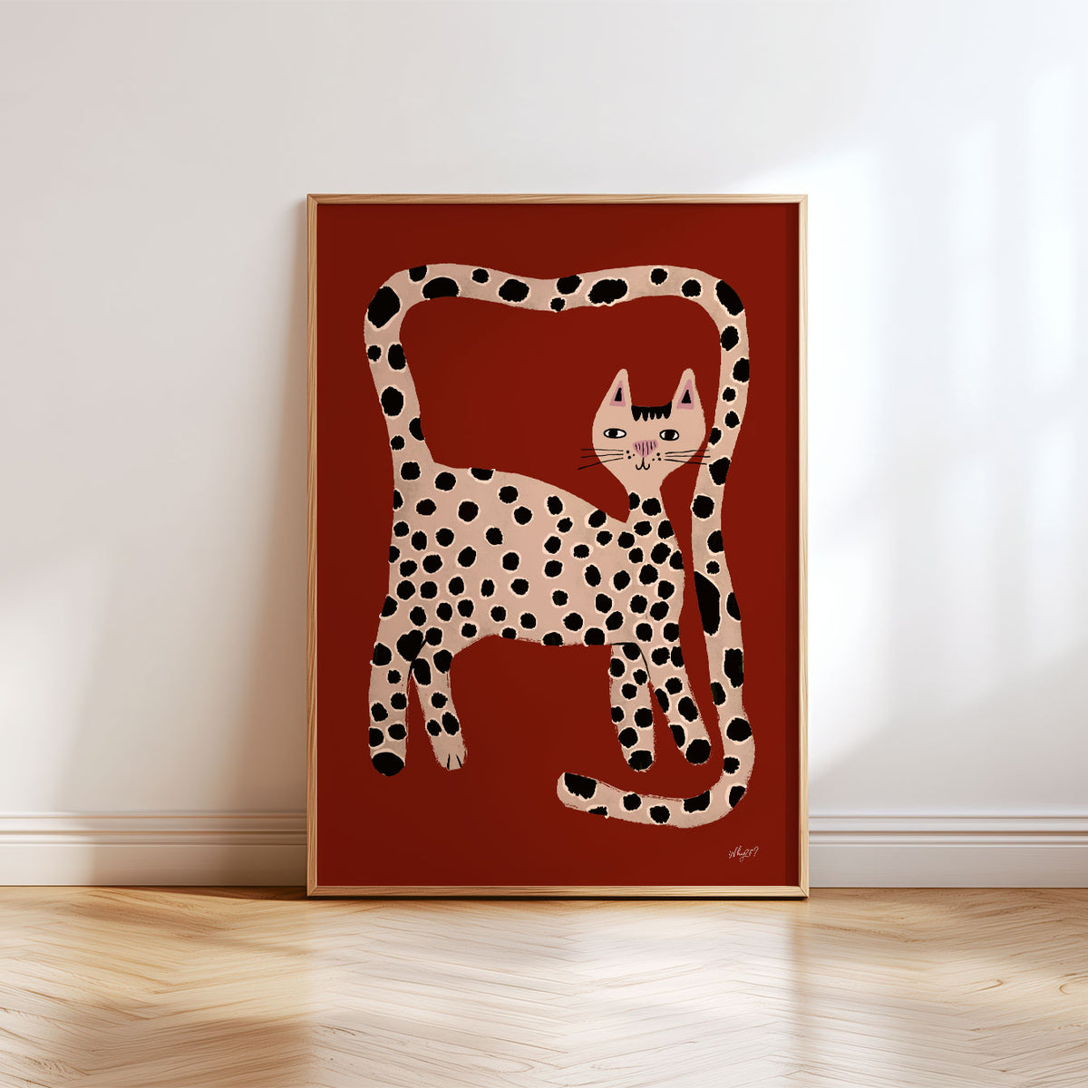 Leopard Cat Poster
