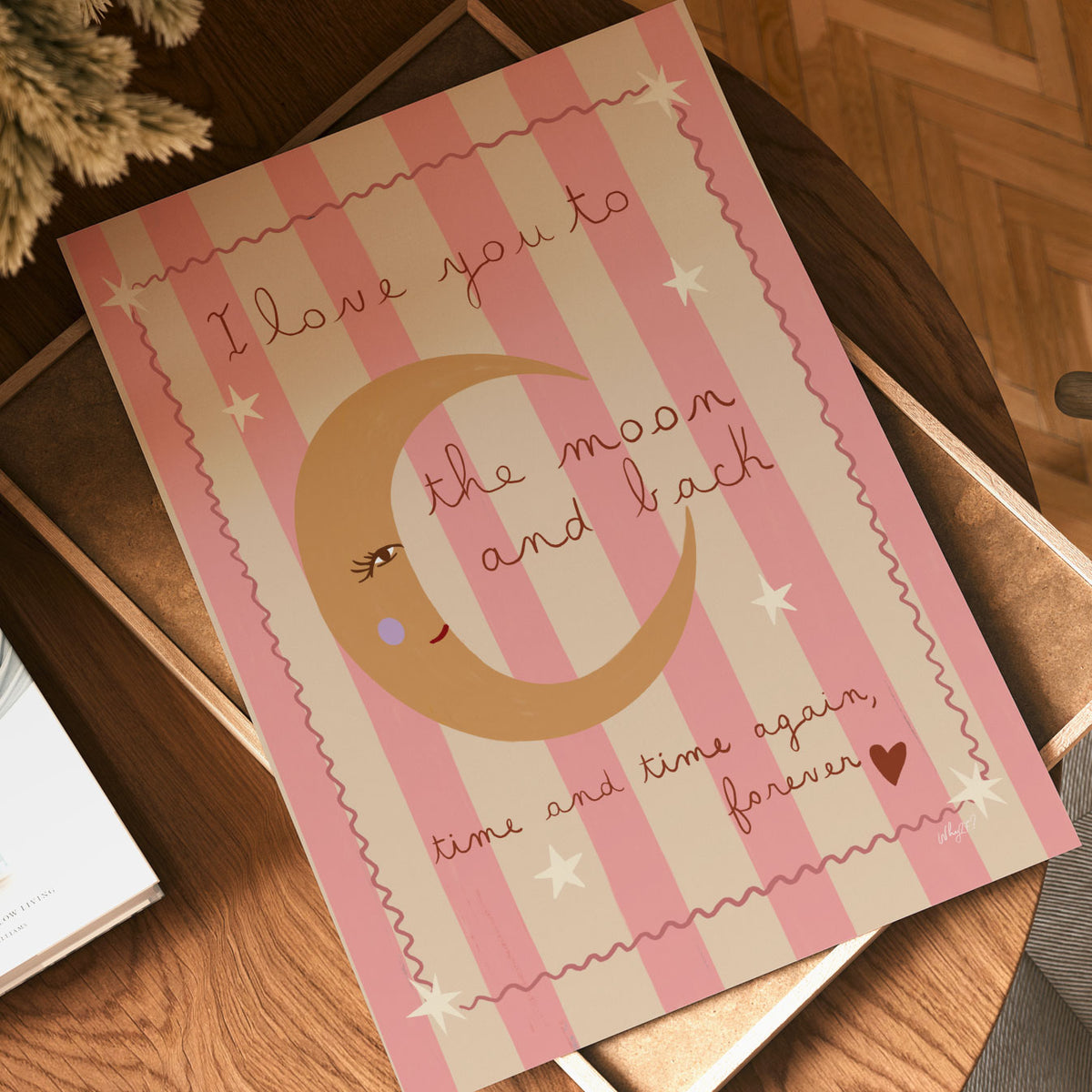 Love You to the Moon Poster