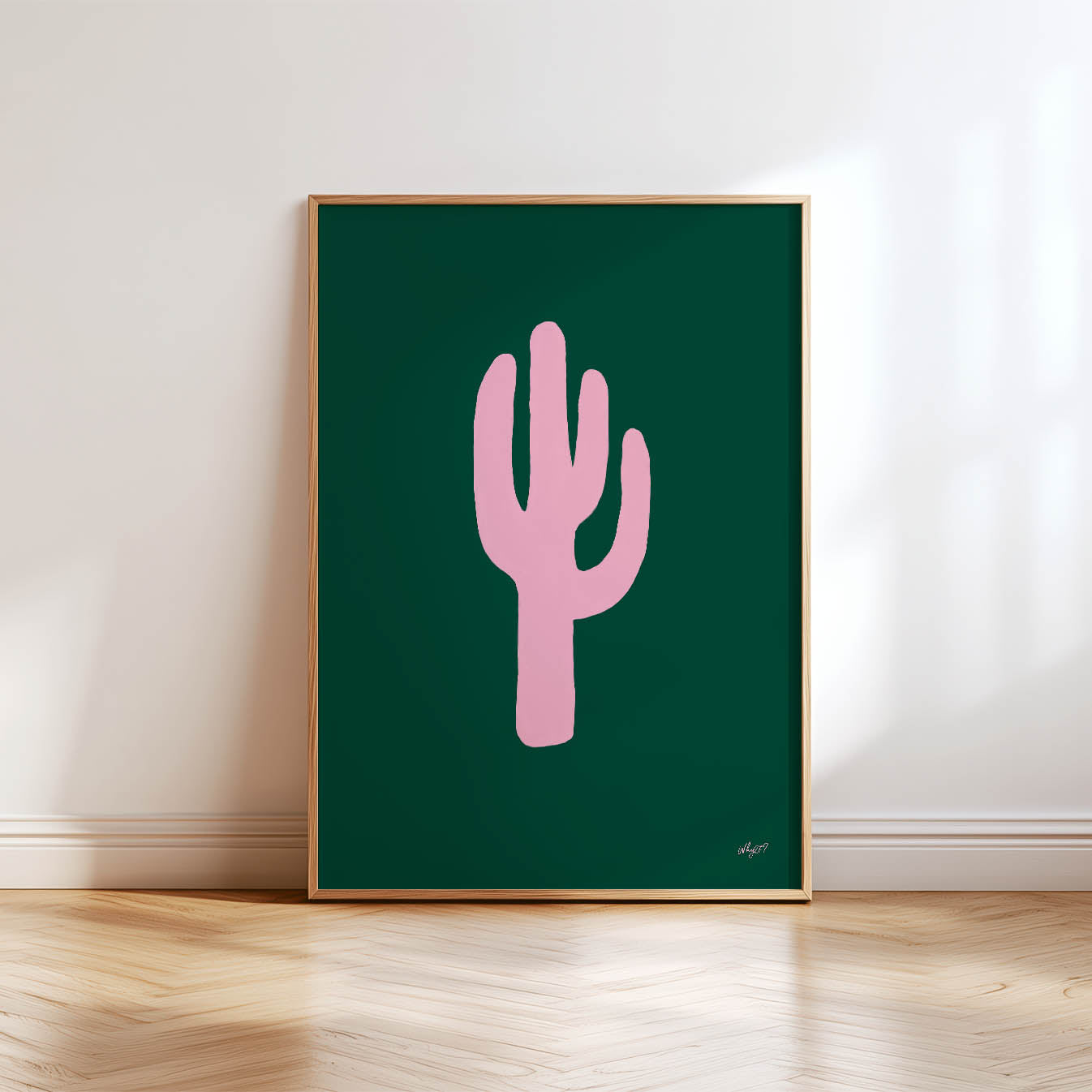 Desert Bloom Poster