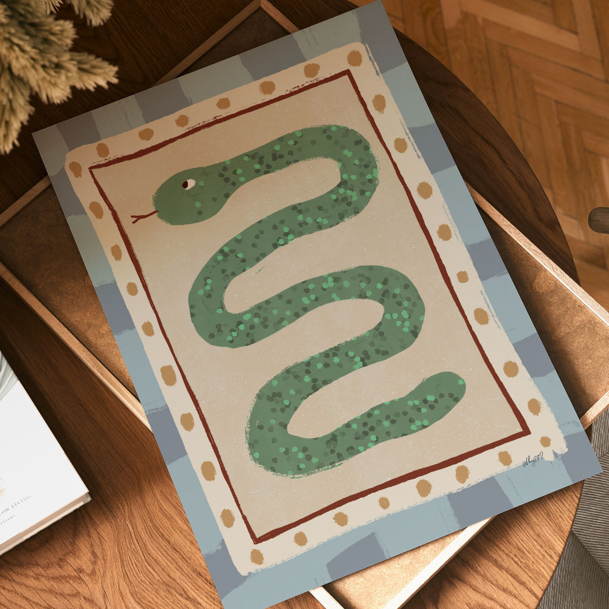 Garden Snake Poster