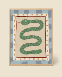 Affiche Serpent de Jardin