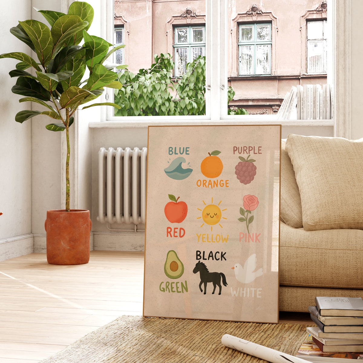 Educational Colours Poster