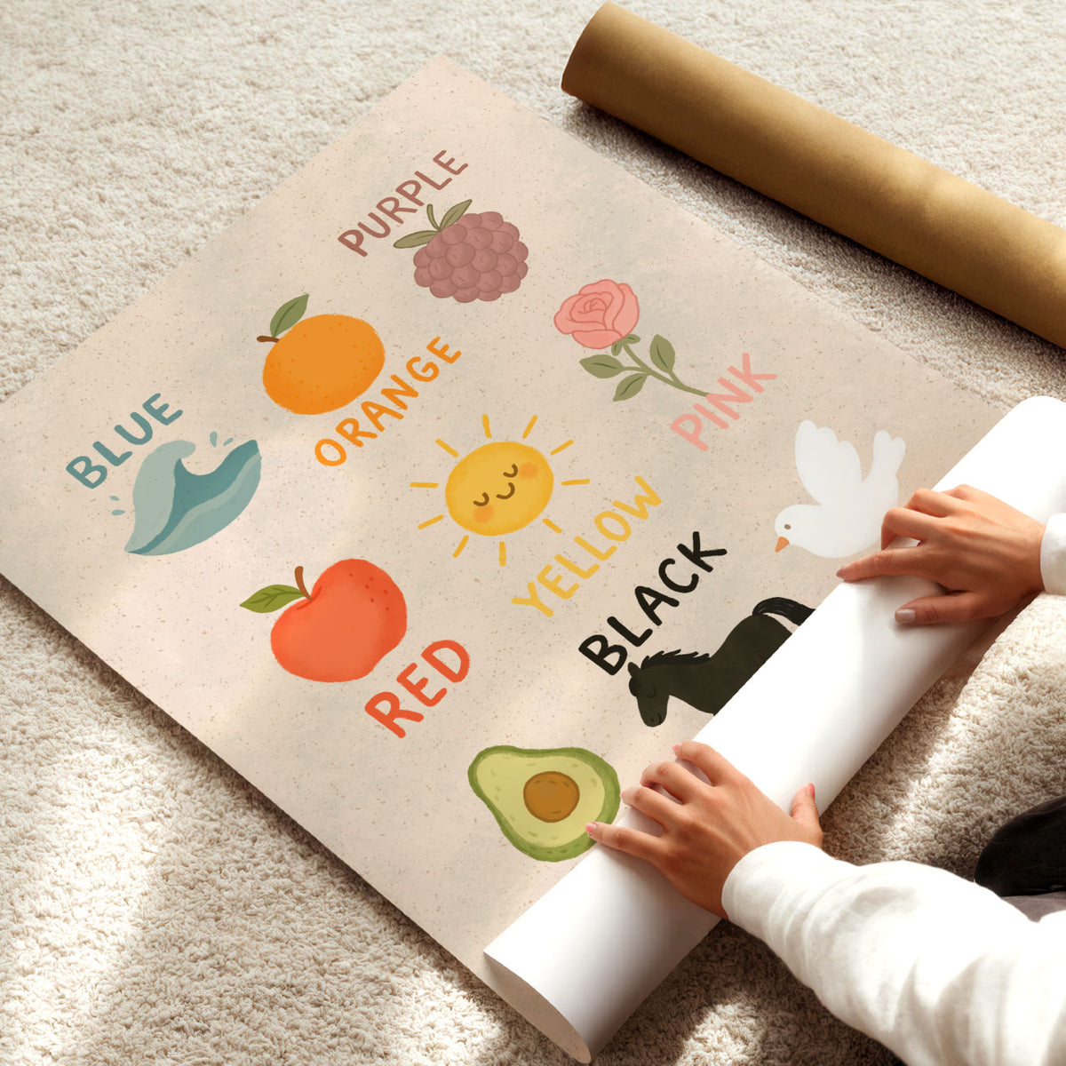 Educational Colours Poster