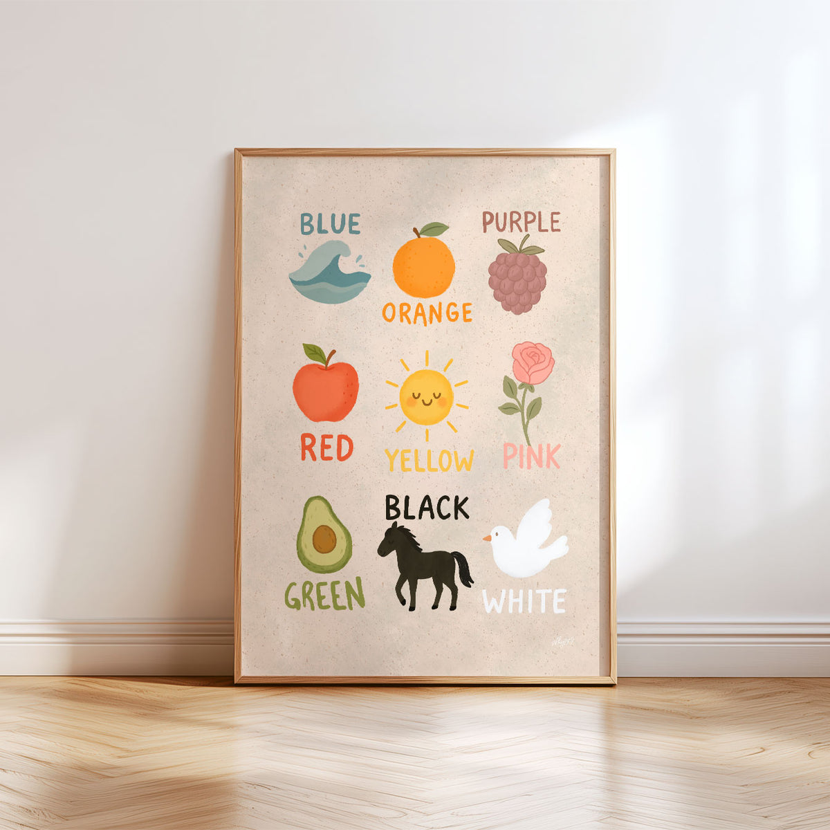 Educational Colours Poster