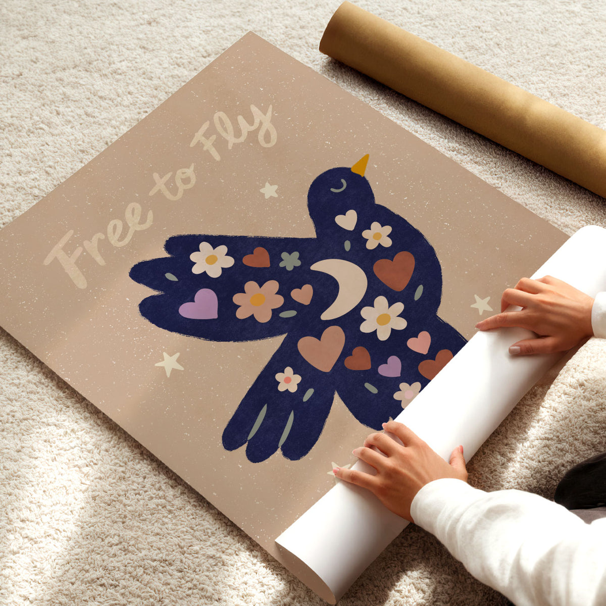 Free To Fly Poster