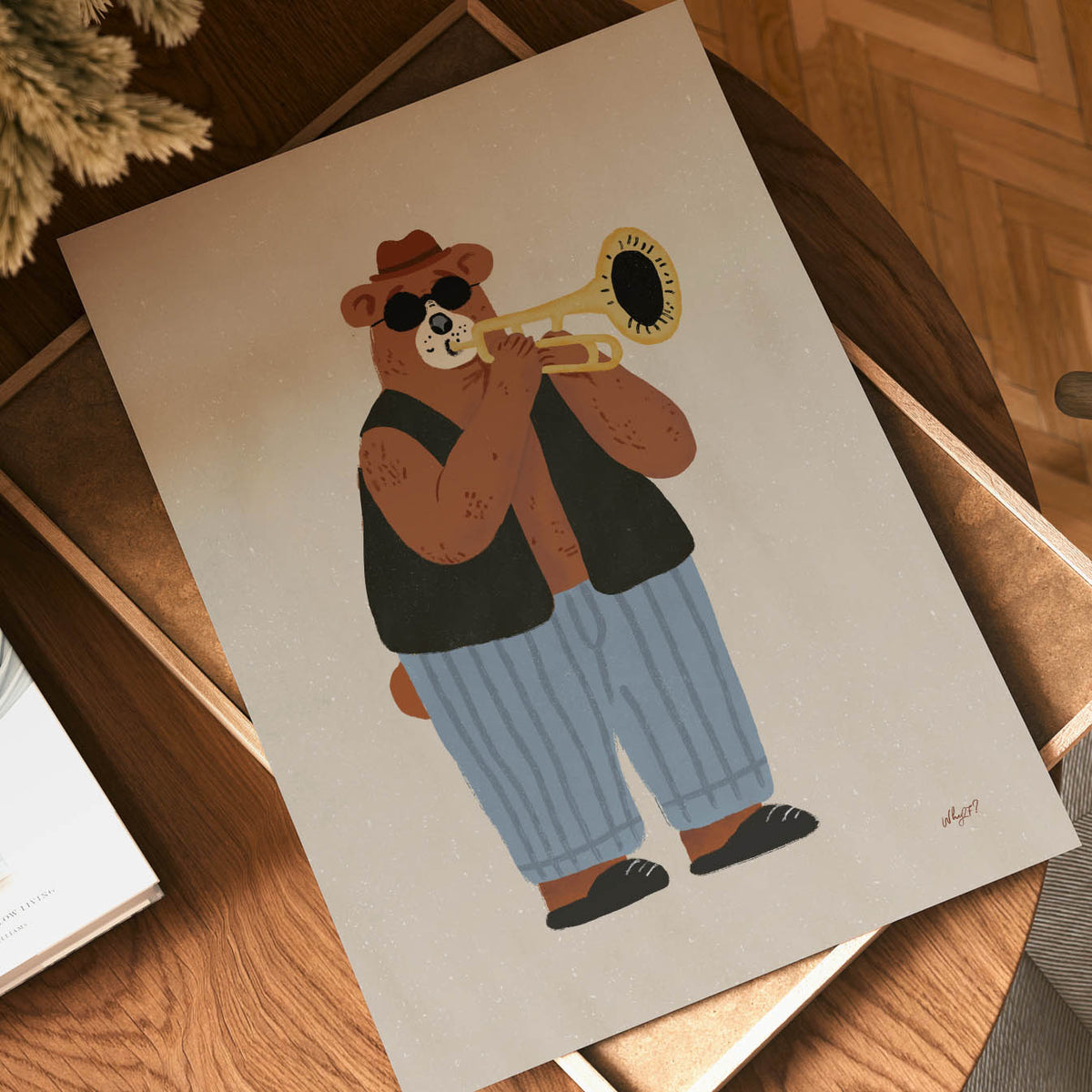 Jazzbär-Poster