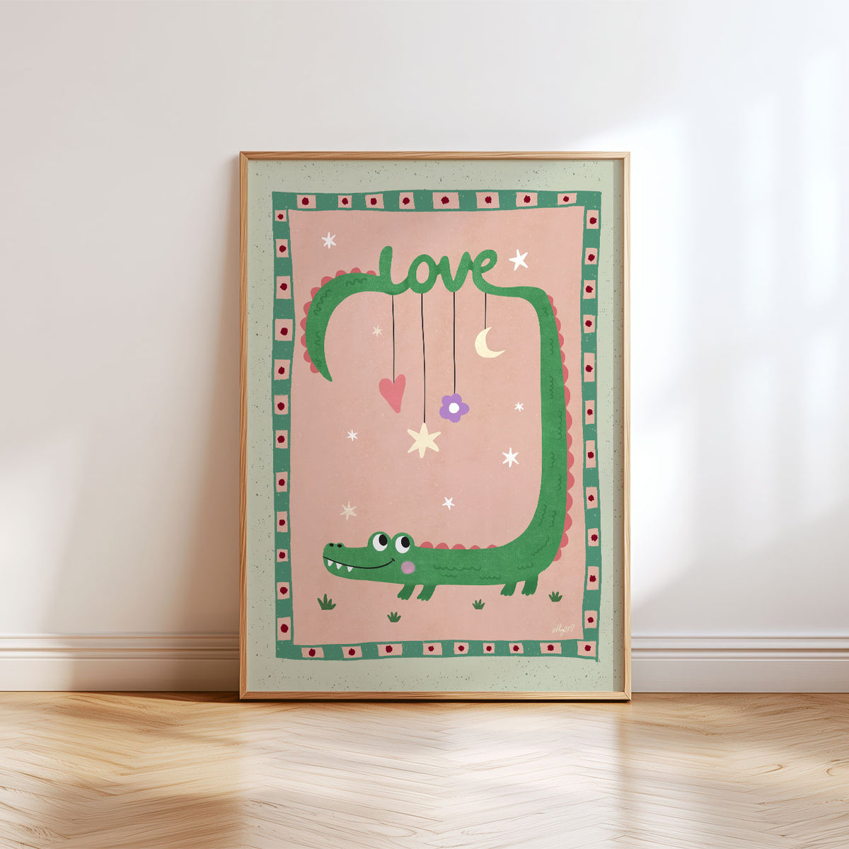 Love Crocodile Poster