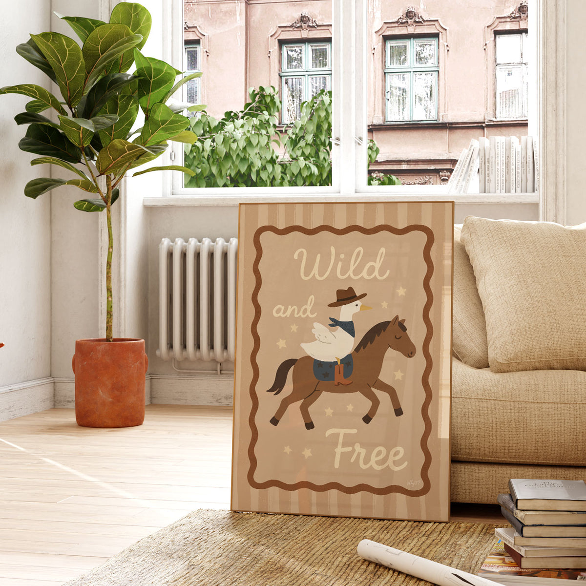 Wild And Free Horse Poster