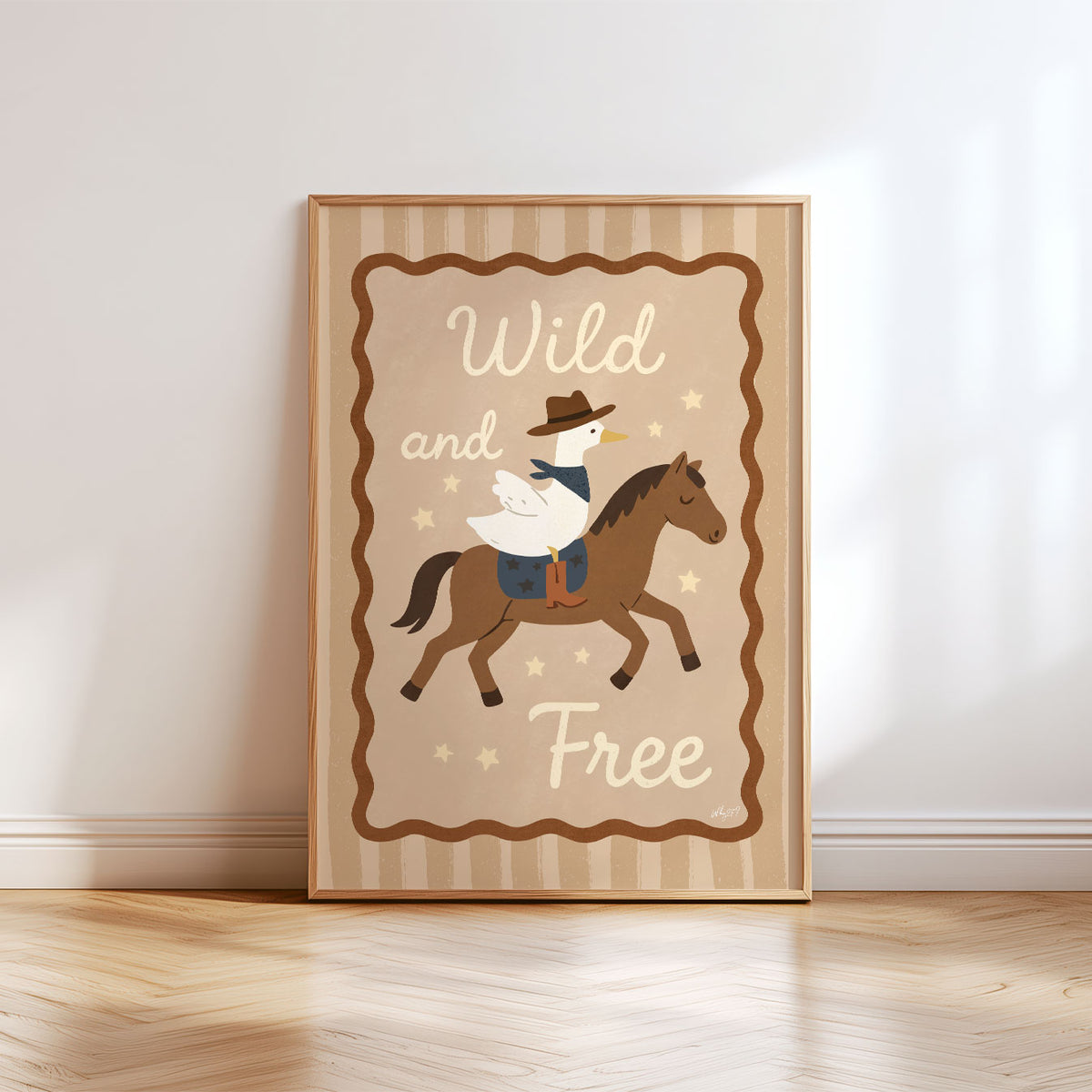 Wild And Free Horse Poster