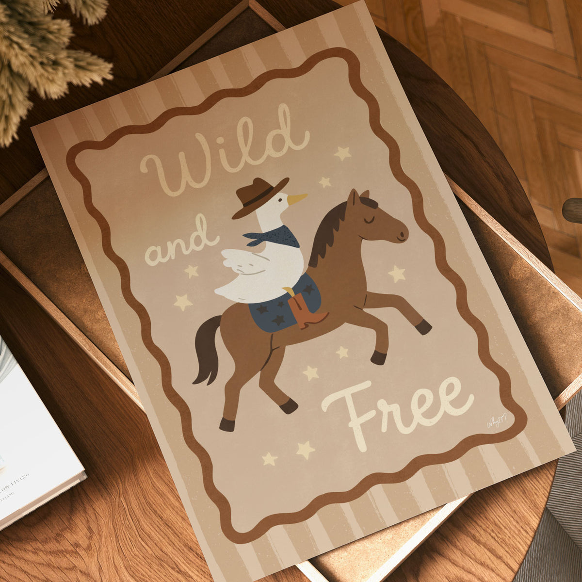 Wild And Free Horse Poster