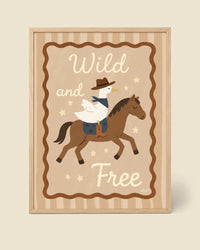 Wild And Free Horse Poster