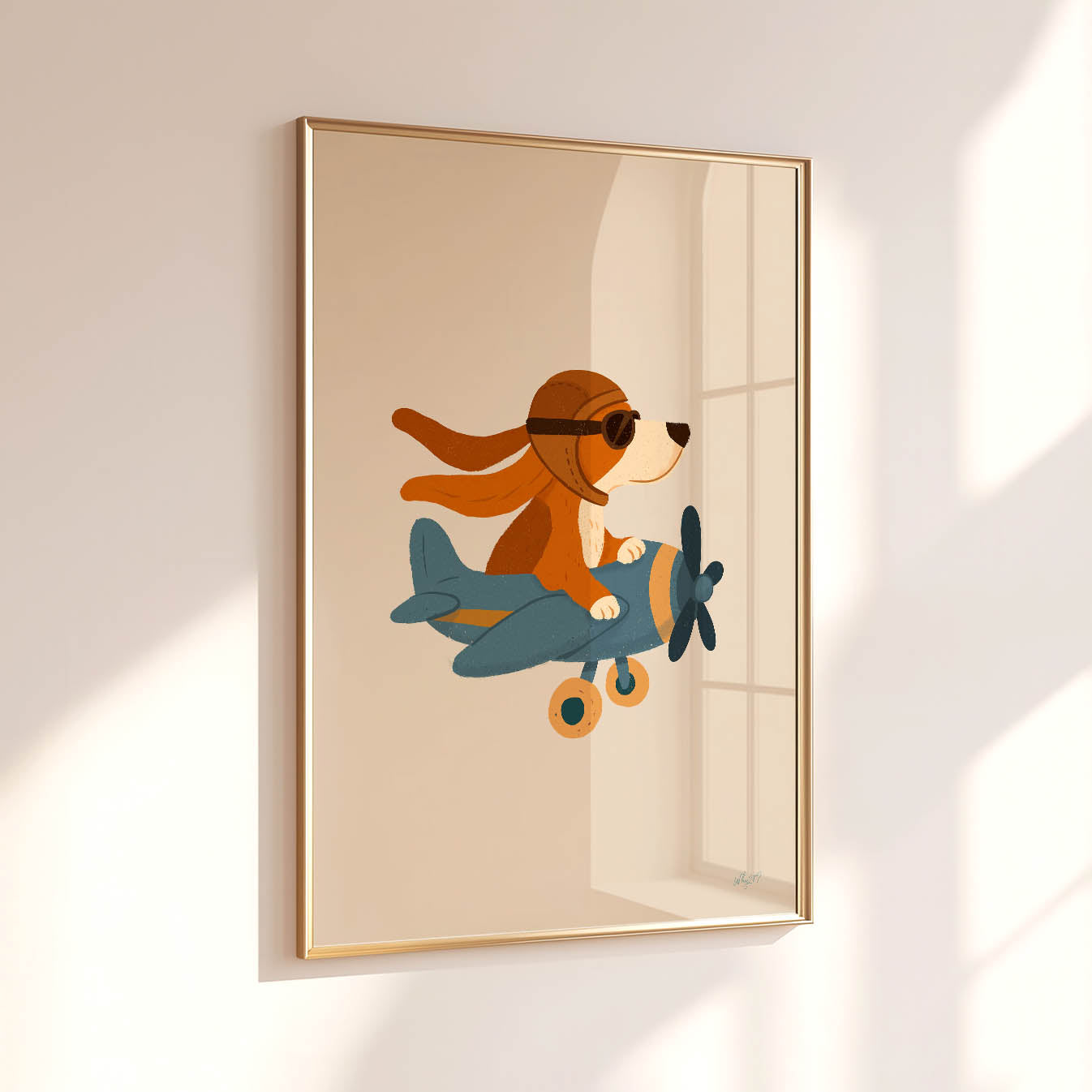 Skybound Pup Poster
