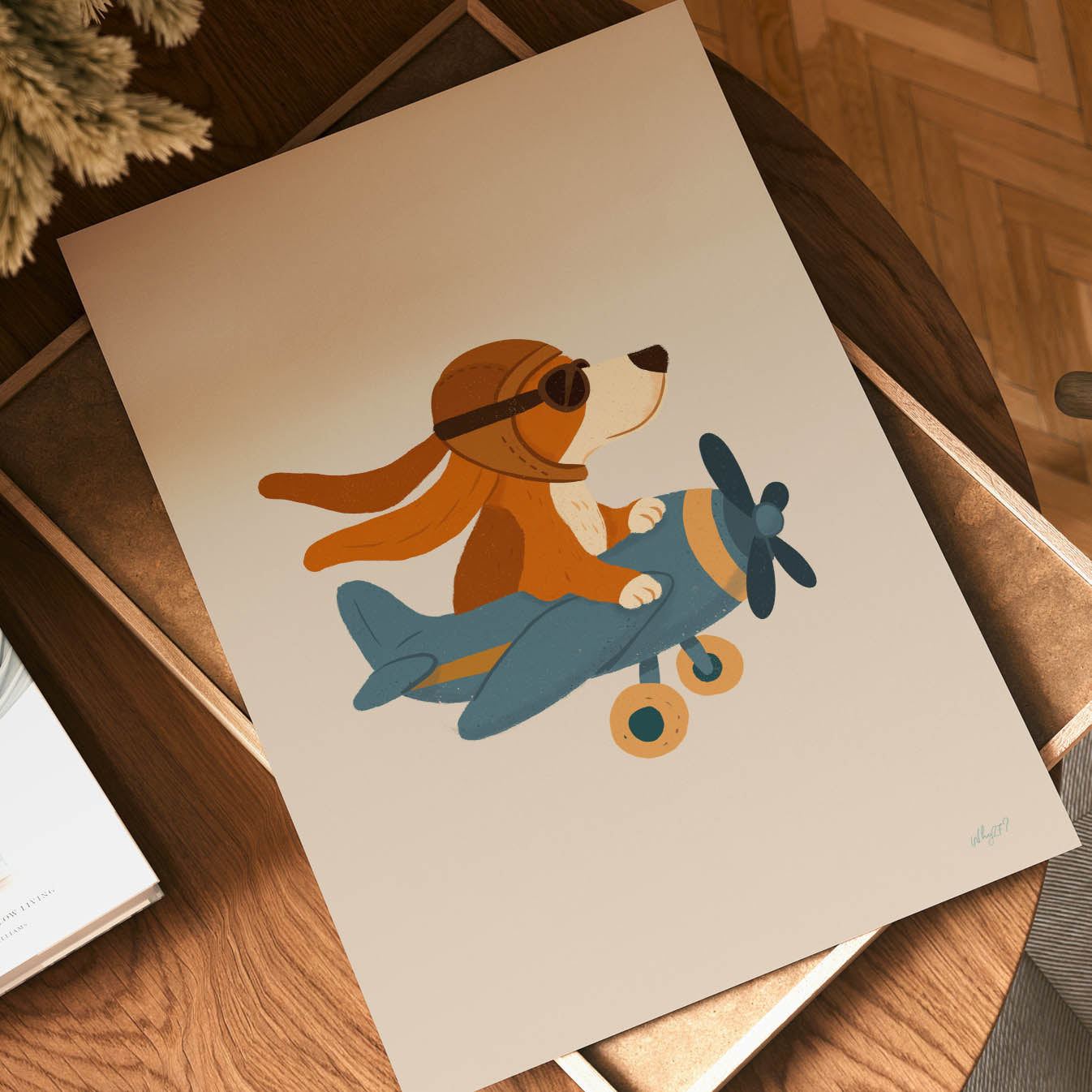 Skybound Pup Poster