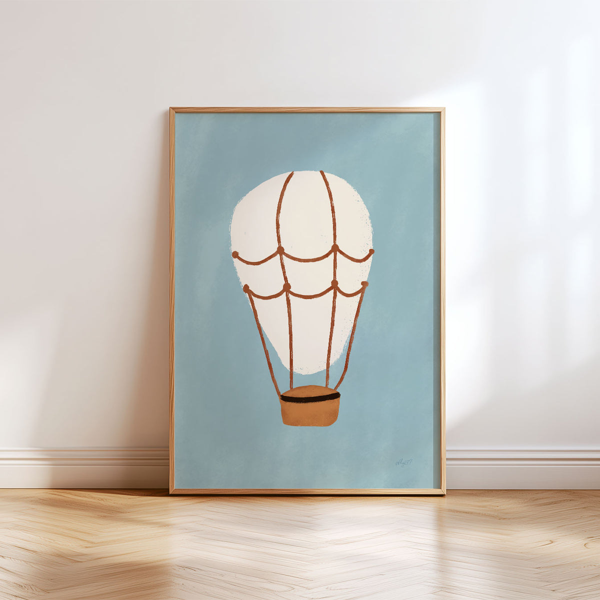 Hot Air Balloon Poster