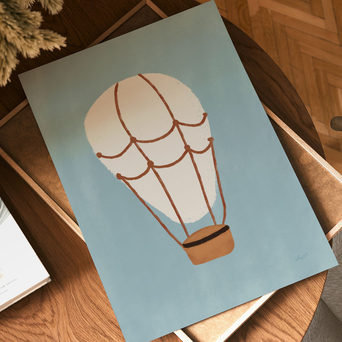 Hot Air Balloon Poster
