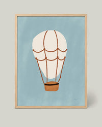 Heißluftballon Poster