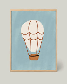 Heißluftballon Poster
