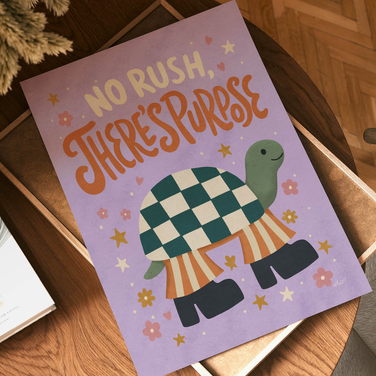 No Rush There's Purpose Poster