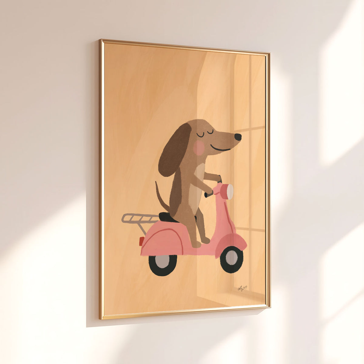Delivery Dog Poster