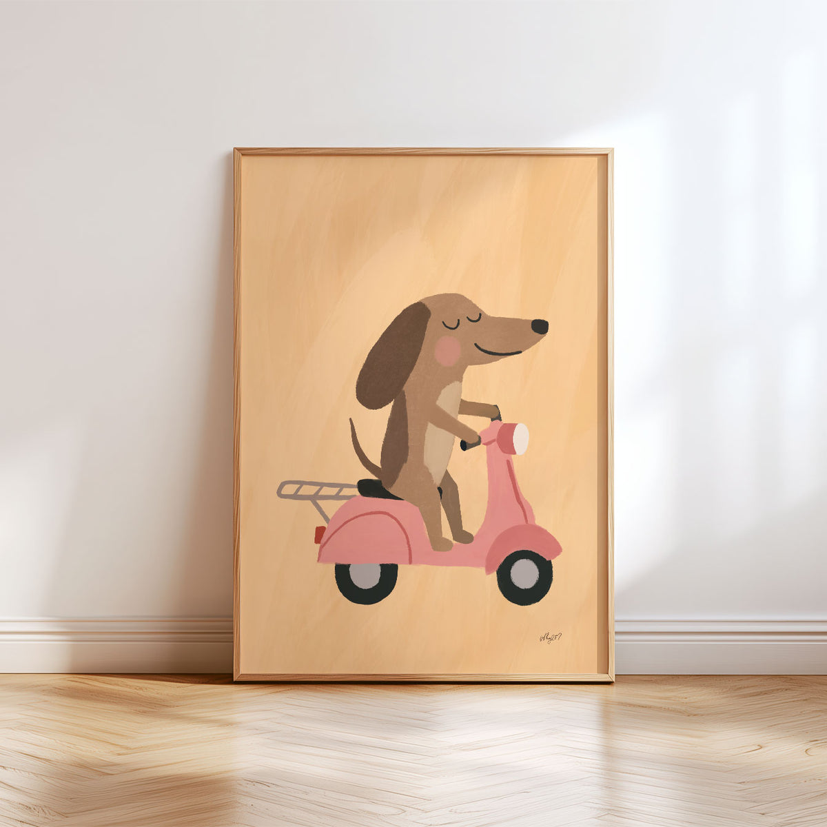Delivery Dog Poster