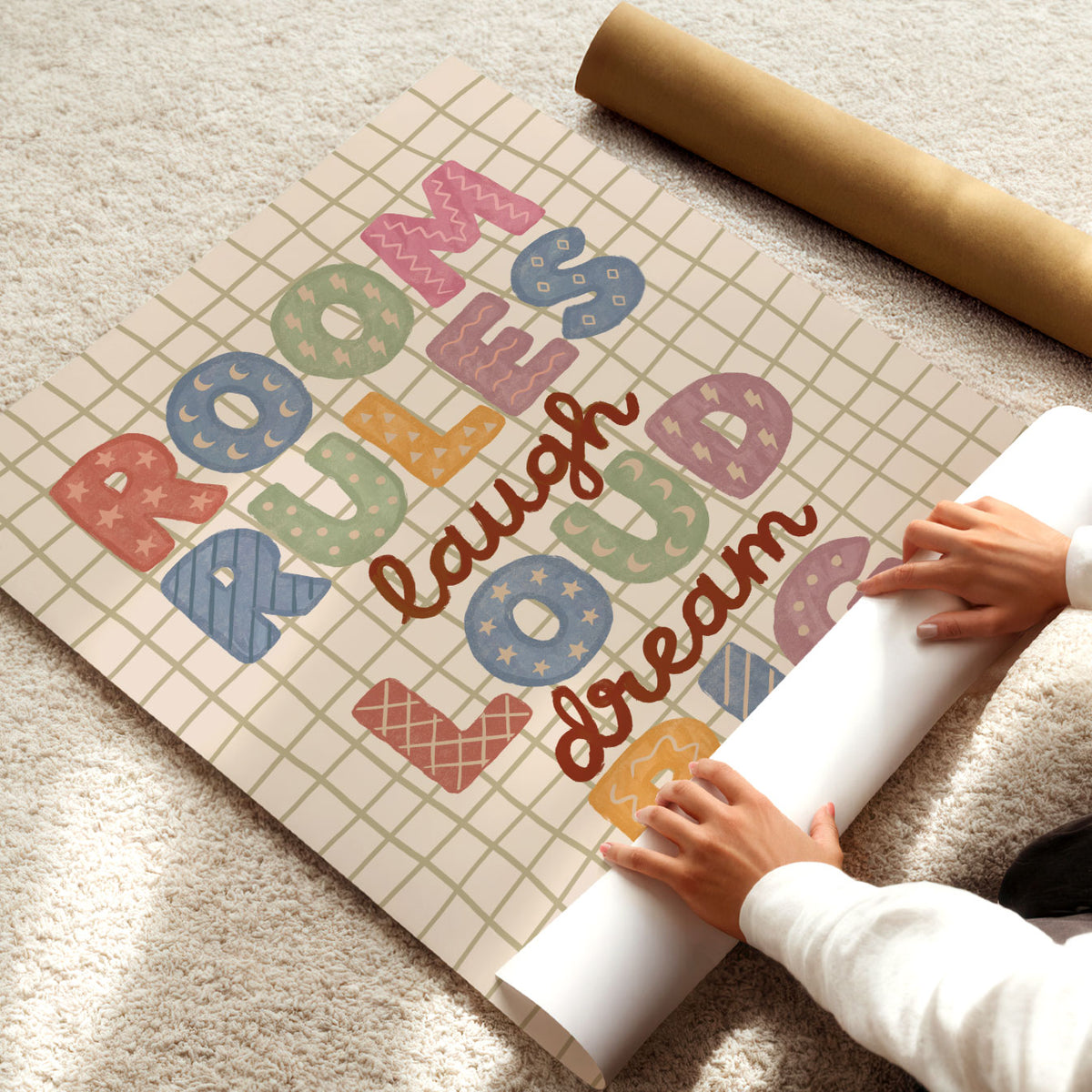 Room Rules Poster