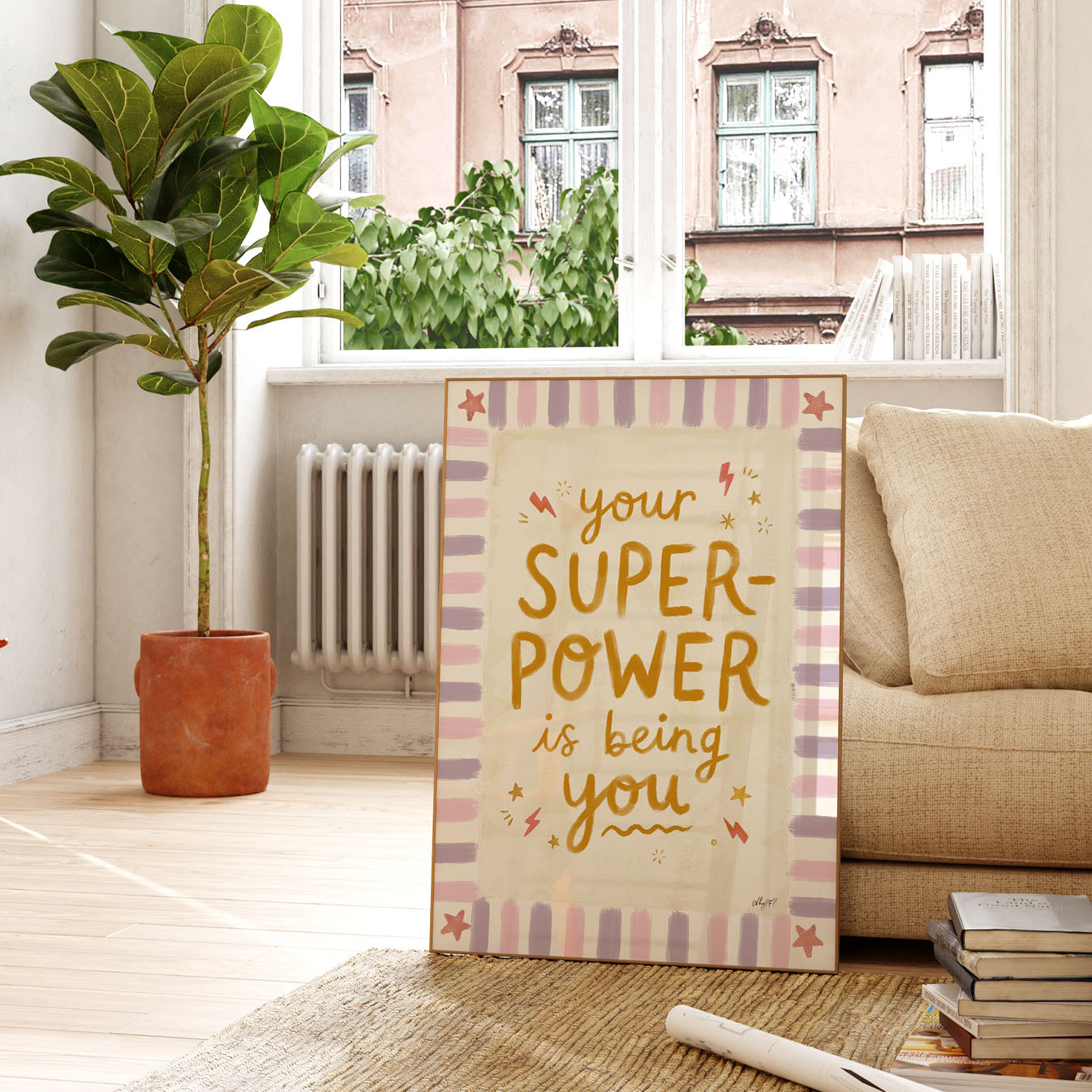 Your Superpower Is Being You Poster