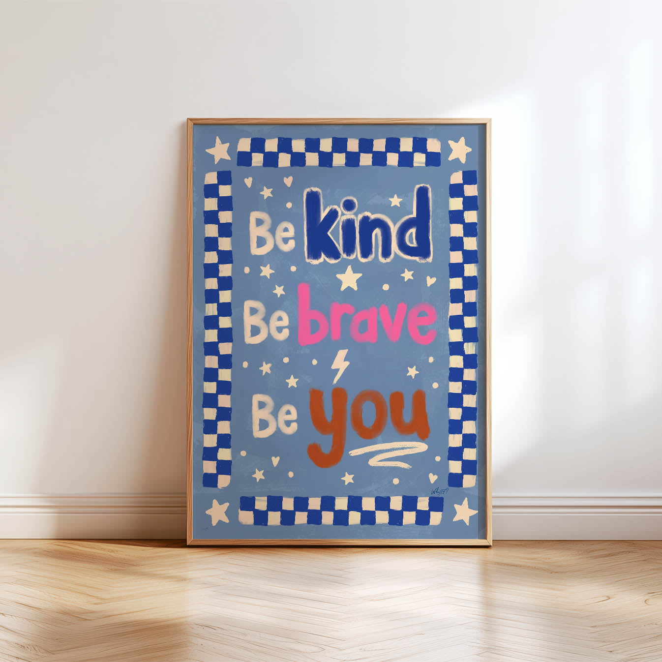 Kindness & Courage Poster